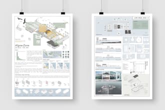 create architectural presentation board