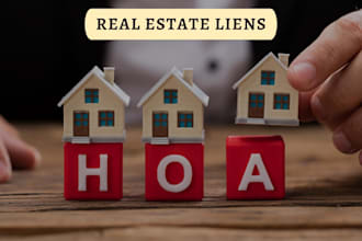 provide real estate hoa liens throughout the USA