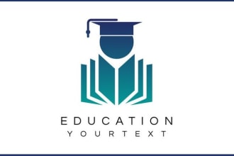 do the educational logo for school college and university