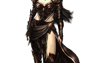 draw fantasy scifi custom characters and concept