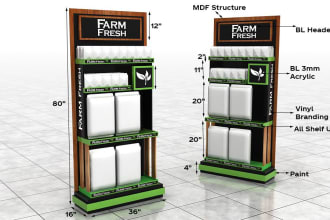 design products,gondola,kiosk,architecture display solutions