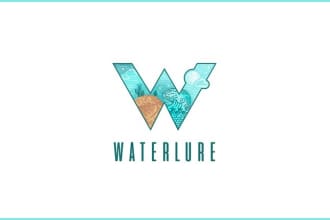 design modern minimalist logo luxury beauty or cosmetics