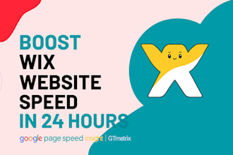 boost wix website speed in 24h and fix core web vitals
