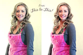 professionally retouch your photos
