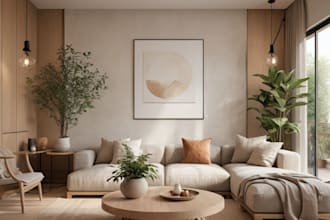 make super 3d interior design and 3d rendering with 3ds max