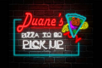 design a neon sign logo for you