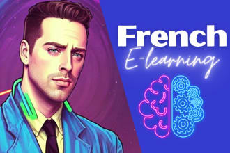 narrate with a french canadian male voice for e learning