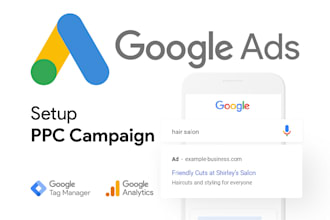 setup google ads PPC search adwords campaign for ecommerce