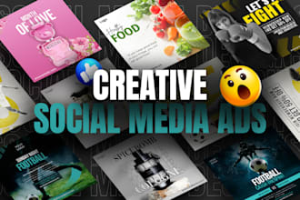 create social media post, facebook ads, banner, creative instagram posts