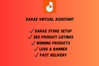 create, setup, and optimize your daraz seller center store professionally