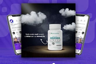 create professional graphic designs for social media posts