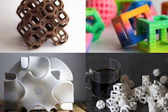 print an edible 3D sugar or chocolate design using a chef jet