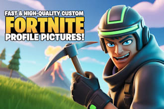 make a fortnite profile picture