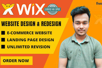 design redesign wix website landing page wix editor x wix studio ecommerce store