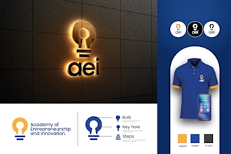 do a premium logo design with brand identity