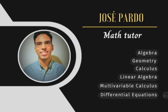 be your online math teacher