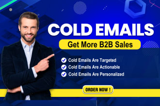 write cold emails for b2b lead generation