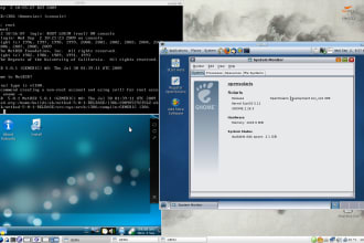install and configure virtual machines in kvm and hyperv