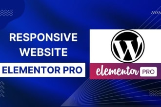 do squeeze page,home page,landing page,any wordpress website with elementor pro