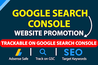 do organic website promotion by google search console usa