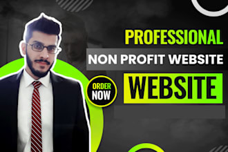 design wix nonprofit website for your non profit org