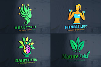 design stunning logo healthcare for your gym fitness or sports brand