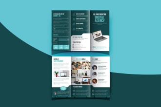 do medical business corporate flyer bifold trifold brochure media kit