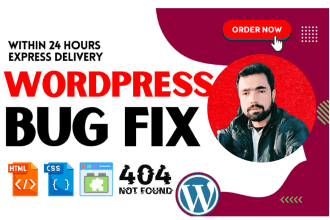 do wordpress bug fixes, update, debug right now