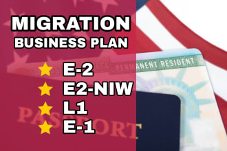 create immigration business plan for visa USA, UK, canada