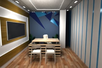 design your office or shopand interior, in 3ds max