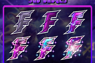 create custom twitch sub badges in 24 hours