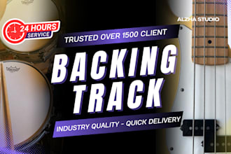 remake backing track in any genre to avoid copyright