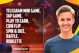 build telegram mini app and games like hamster kombat and doghouse