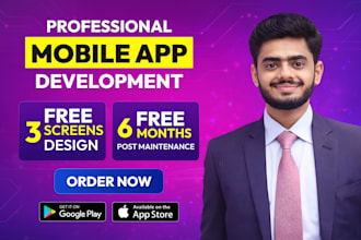 create app development ios app development as flutter developer build mobile app