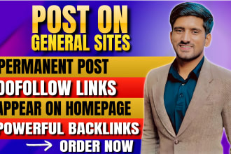 do article submission, general backlinks, paid general high da guestposting