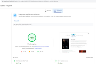 do wordpress speed optimization