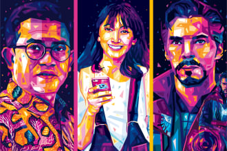 create a professional style wpap from your photo