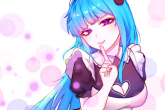 draw a beautiful anime nsfw