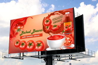 design billboard, signboard, signage, or banner add