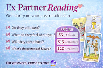do ex partner tarot and oracle cards reading less than 24hours