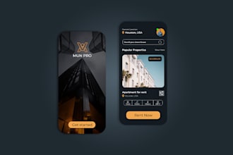 design responsive and attractive mobile UI design