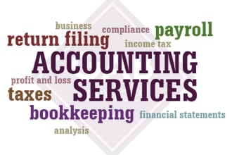 work as an accountant financial assistant tax advisor for full time or part time