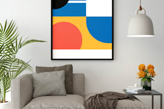 design bauhaus wall art