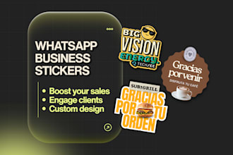 design whatsapp stickers for your business