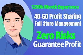 manage amazon walmart dropshipping, wholesale, arbitrage store, fba assistant