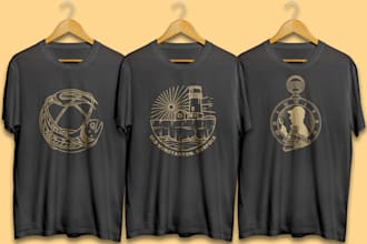 design custom minimalist t shirt designs
