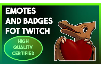 create pro custom twitch emotes and sub badges