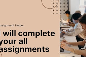 do all your assignments and research work related to mlt