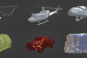 3d printable modelling at low cost and detailed work quickly