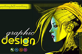 do any expert graphic design, redesign, vector art ,   photoshop, illustrator